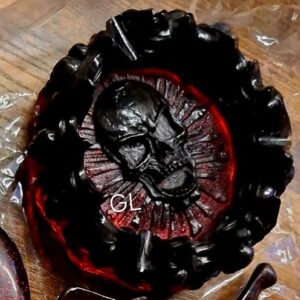 Aschenbecher Totenkopf